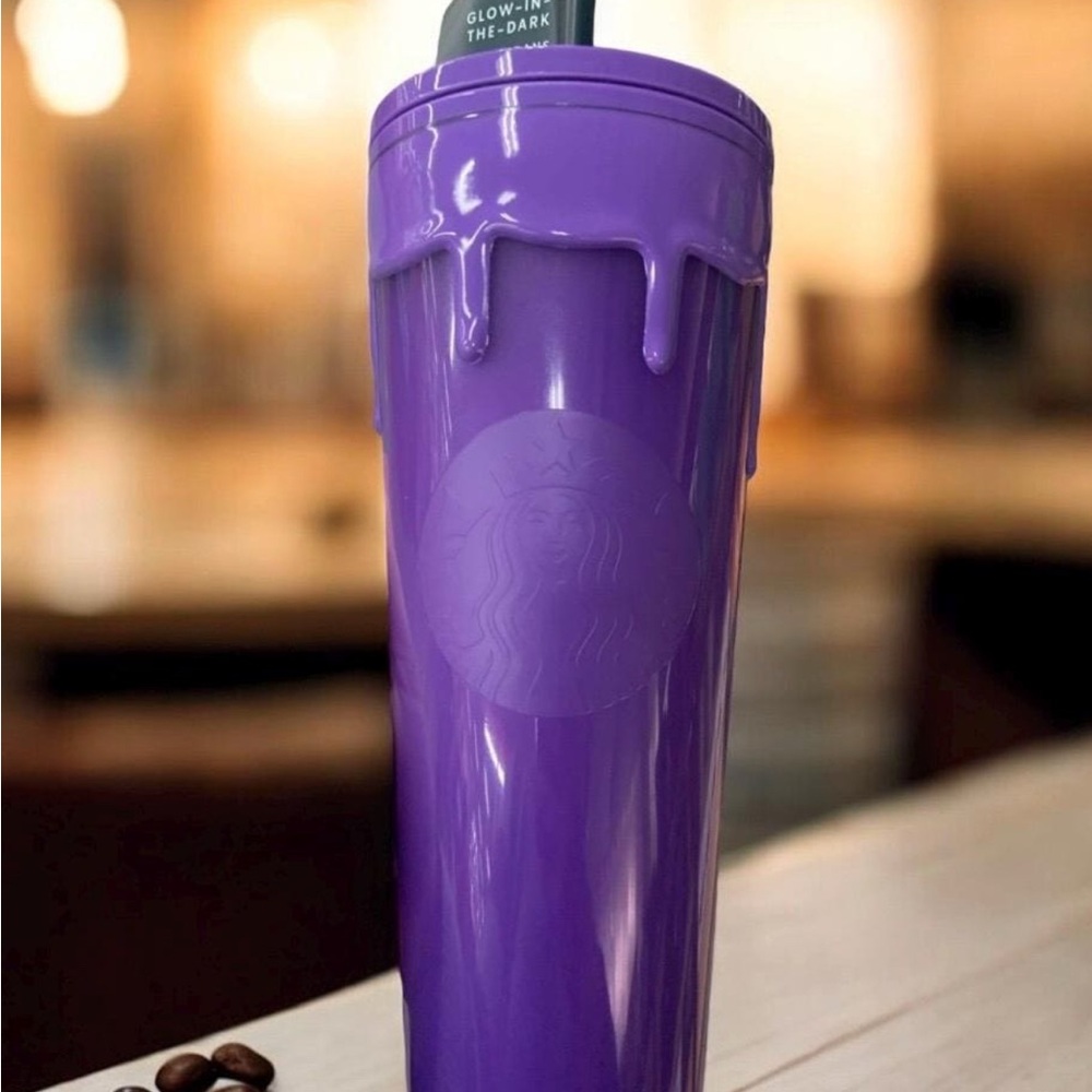 Starbucks HALLOWEEN 2025 Purple Drip Tumbler